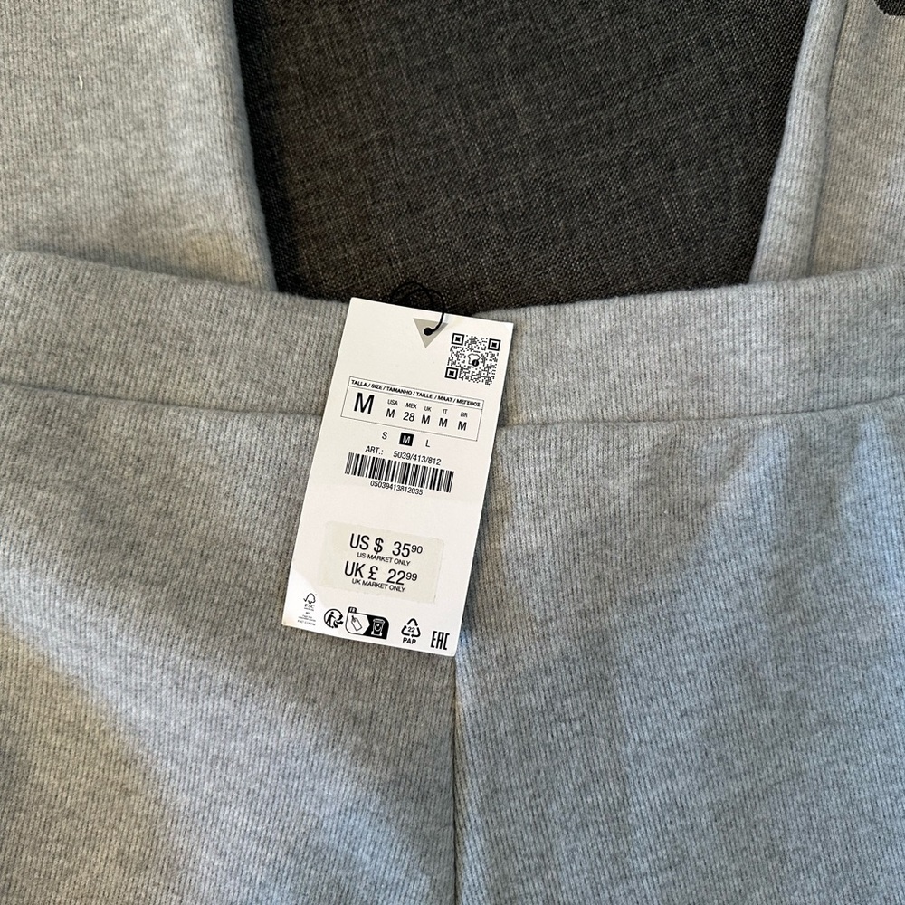 Zara Basic soft jogger pants - Picture 5 of 8